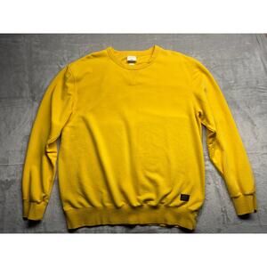 H&M Yellow Longsleeve Crew Neck Size XL